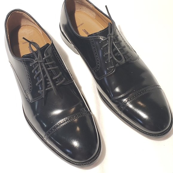 johnston murphy bradford cap toe derby shoe
